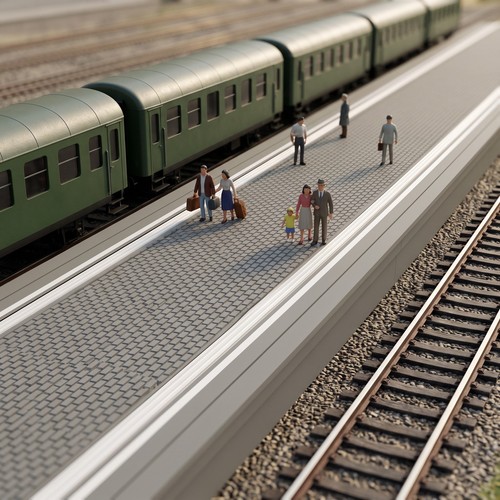 Bahnsteig 120 pflaster - tt,