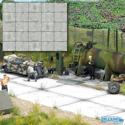 Busch zwei betonplatten - busch, 7412