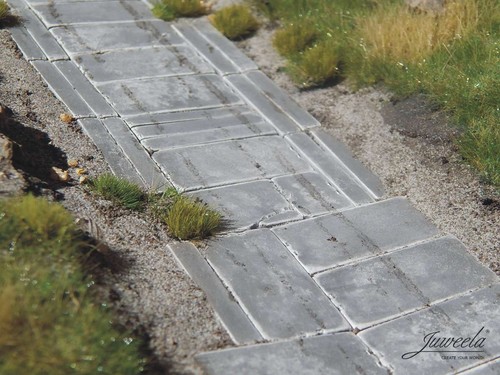 Beton trapezplatten - h0, 1:87