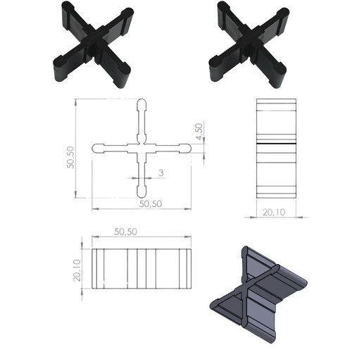 Ista tools fugenkreuze 5mm - fugenkreuze,