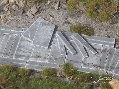 Beton trapezplatten - h0, 1:87